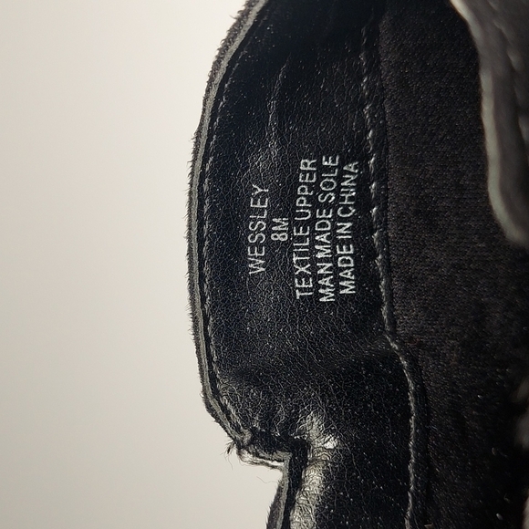 Style & Co Black Booties with Side zipper Size 8M - Picture 5 of 9